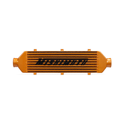 Intercooler Mishimoto Universal Gold Z Line Tamaño total: 28x8x3 Tamaño del núcleo: 21x6x2.5 Entrada / Salida