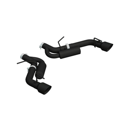 MBRP 16-19 Chevrolet Camaro SS Eje trasero de salida doble trasero con puntas de 4.5in OD - BLK (Modelos no NPP)
