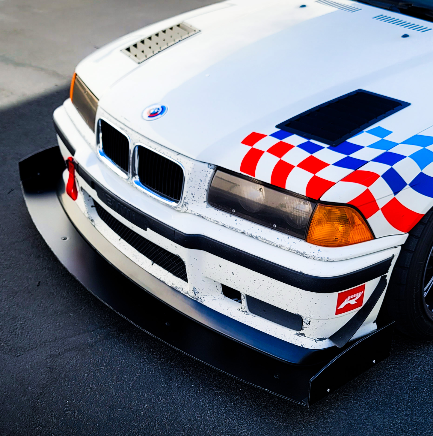 Race German -  E36 Sport Front Lip (ACS Style)