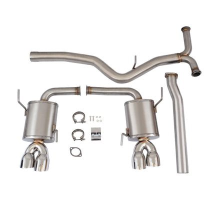 Mishimoto 2015 Subaru WRX Escape Cat-Back de acero inoxidable de 3 pulgadas