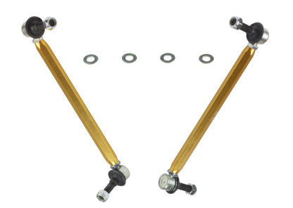 Whiteline 05-10 Chevy Cobalt/6/09+ Cruze/06-11 HHR Barra estabilizadora delantera - Conjunto de enlace H/D Adj Bola de acero