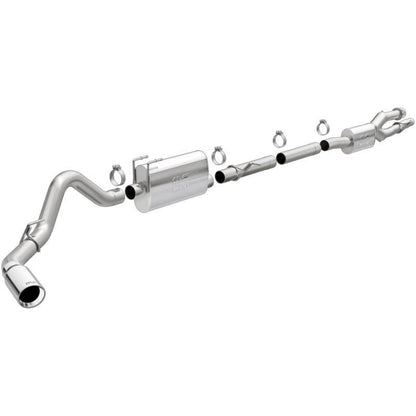MagnaFlow 2020 Ford F250/F350 3.5in Street Series Cat-Back Exaustor traseiro do passageiro com ponta polida
