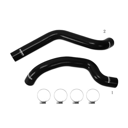 Mishimoto 07-11 Jeep Wrangler 6cyl Kit de manguera de silicona negra