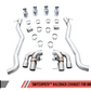 AWE Tuning 18-19 BMW M5 (F90) 4.4T AWD SwitchPath Axle-back Exhaust - Chrome Silver Tips