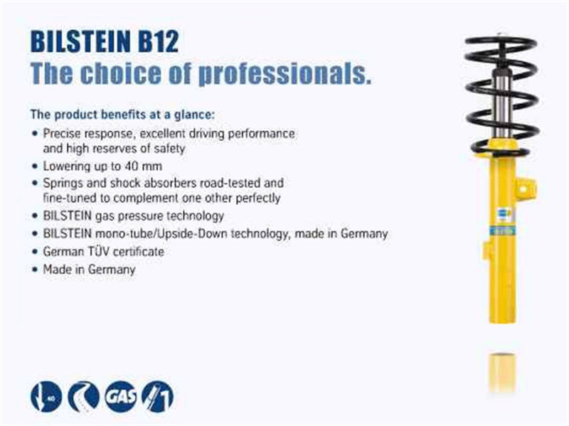 Bilstein B12 1993 Volkswagen Golf GL Front and Rear Suspension Kit