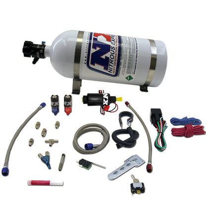 Nitrous Express Yamaha Rhino (All Side By Sides) Piranha Nitrous Kit w/10.0lb