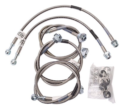 Russell Performance 01-06 GM Silverado/Sierra HD (todos) (también se adapta a Rancho) Kit de línea de freno