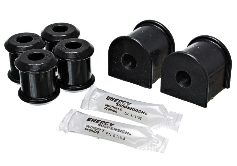 Suspensão Energy 00-04 Dodge Dakota 4WD / 00-03 Durango 4WD Preto 15mm Conjunto de buchas da barra estabilizadora traseira
