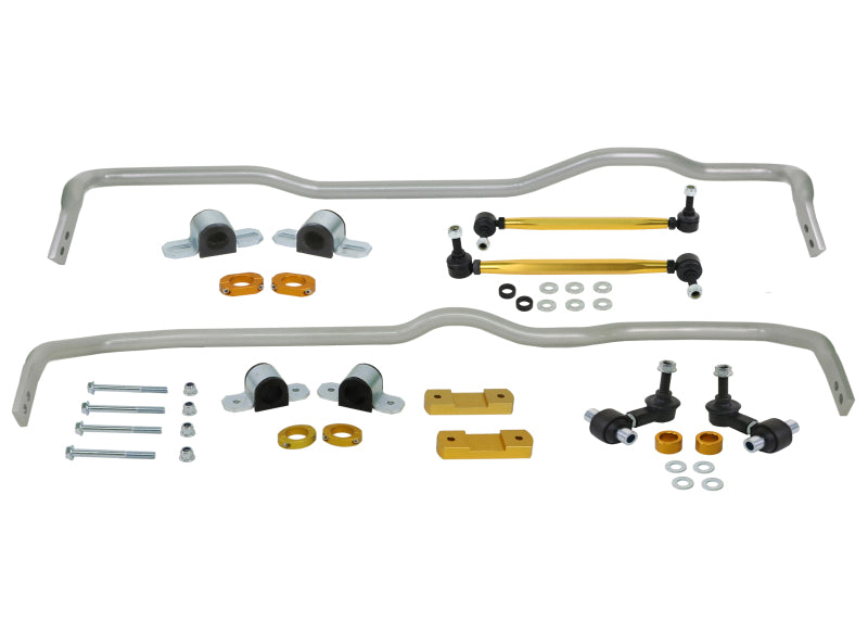 Whiteline 15-18 Volkswagen Golf R Kit de barra estabilizadora delantera y trasera