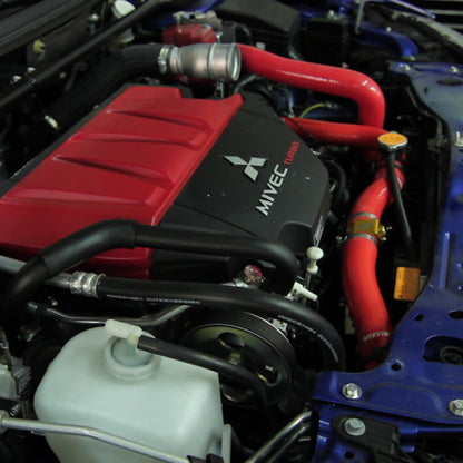 Kit Manguitos Mishimoto Mitsubishi EVO X Rojo Silicona