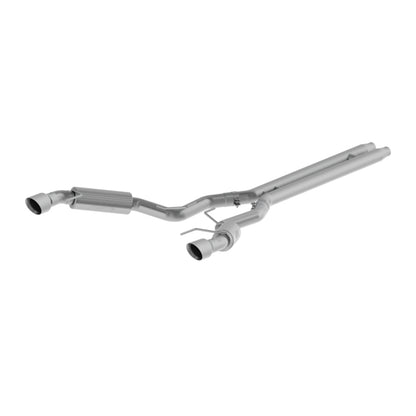 MBRP 15-17 Ford Mustang GT 5.0 3 pol Cat Back Dual Split Rear Race Version 4.5 in Tips - T409