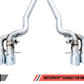 AWE Tuning 18-19 BMW M5 (F90) 4.4T AWD SwitchPath Axle-back Exhaust - Chrome Silver Tips