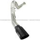aFe MACHForce XP 5in DPF-Back Stainless Steel Exhaust , Blk, Ford Diesel Trucks 11-14 V8-6.7L td