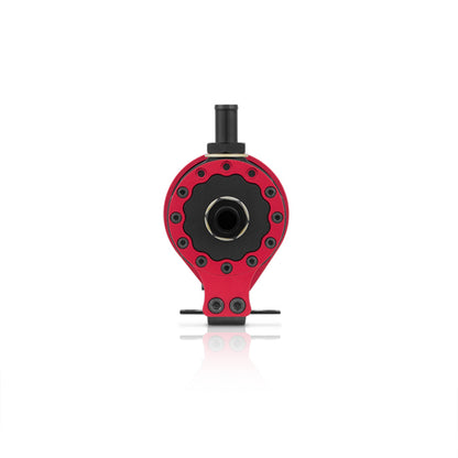 Mishimoto Recipiente de captura de aceite con deflector universal - Rojo