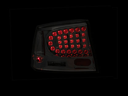 ANZO 2006-2008 Dodge Charger Lanternas traseiras LED pretas