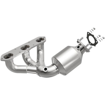 MagnaFlow Direct Fit Catalytic Converter 2006 Porsche Cayman 3.4L Underbody