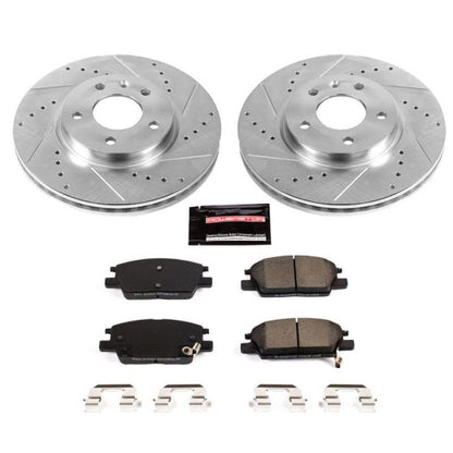 Power Stop 18-19 Buick LaCrosse Delantero Z23 Evolution Sport Juego de frenos