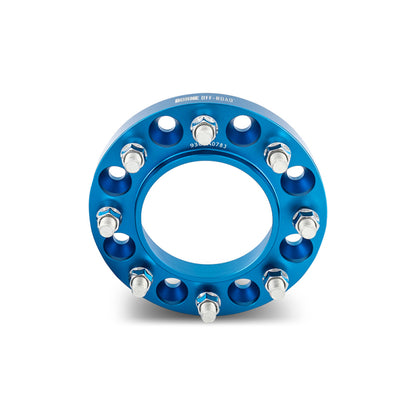 Mishimoto Wheel Spacers - 8X170 - 125 - 25mm - M14 - Blue