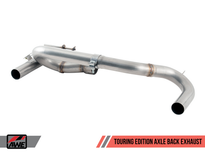 AWE Tuning BMW F3X 340i Touring Edition Escape traseiro - Pontas cromadas (102 mm)