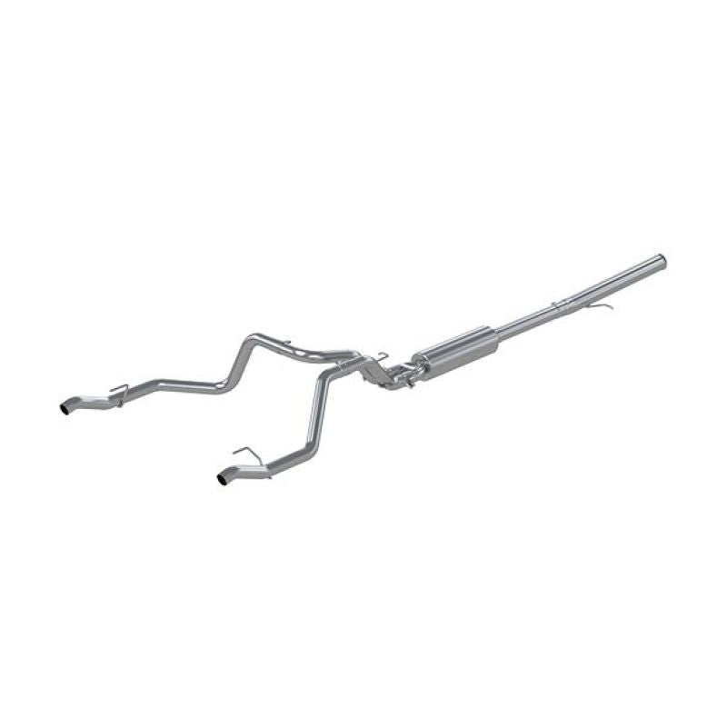 MBRP 19-Up Chevy Silverado 1500 6.2L 2.5in Catback Doble Salida Trasera Aluminizado