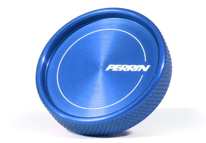 Perrin 02-21 Subaru WRX / 2022 BRZ &amp; GR86 / 04-21 STI / 00-18 Forester XT Tapón de llenado de aceite - Azul