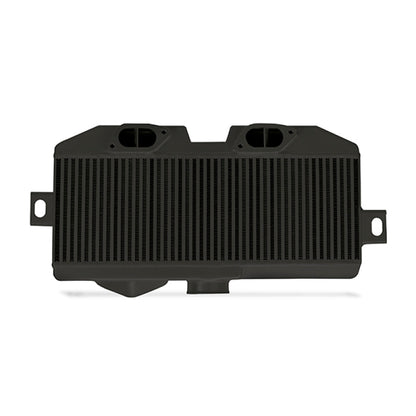 Mishimoto Subaru 08-15 WRX STi Kit de intercooler de montaje superior - Mangueras negras y rojas con recubrimiento de polvo