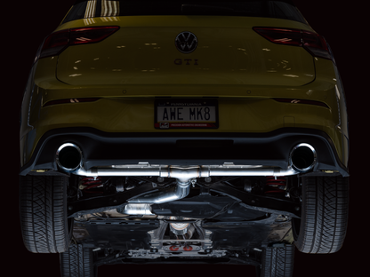 Escape AWE 2022 VW GTI MK8 Track Edition - Puntas plateadas cromadas