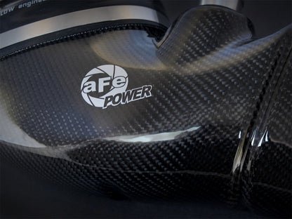 Sistema de admissão de ar de fibra de carbono aFe MagnumFORCE Stage-2 PRO 5R 08-13 BMW M3 (E9X) V8 4.0L