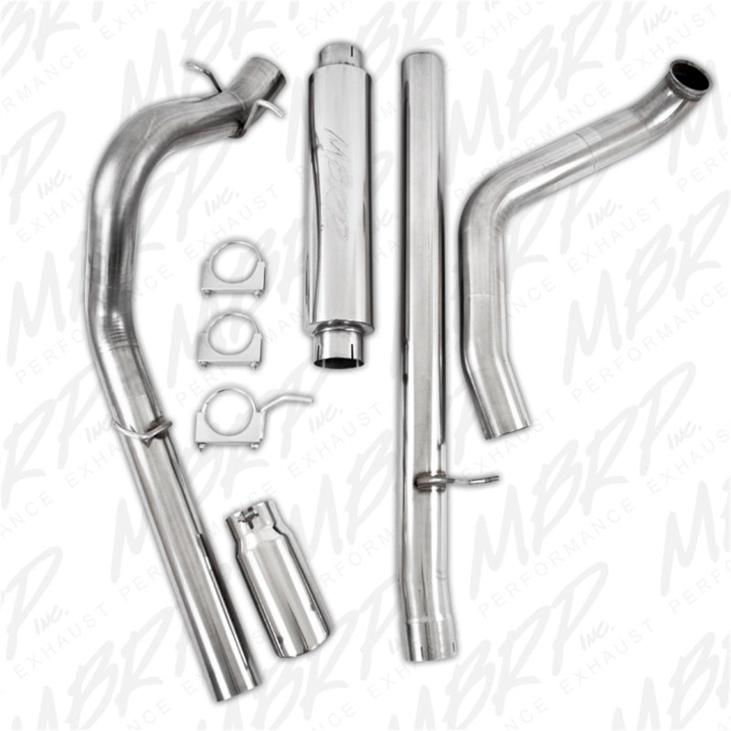 MBRP 1999-2003 Ford Excursion 7.3L Turbo trasero de un solo lado