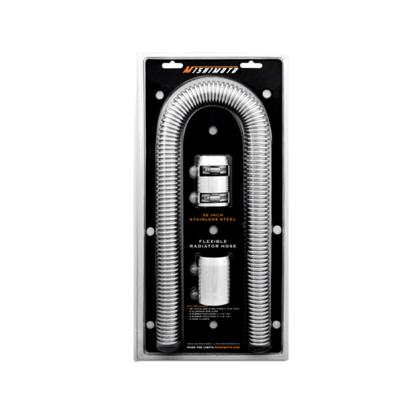 Kit de manguera de radiador flexible universal Mishimoto cromo