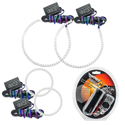 Oracle Mini Cooper Countryman 11-15 Halo Kit - ColorSHIFT