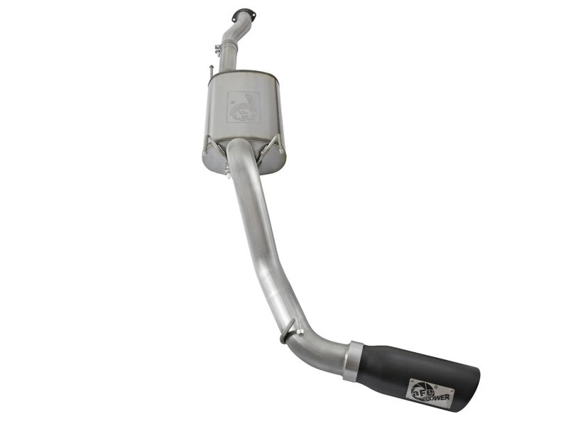 aFe MACHForce XP Cat-Back SS com pontas pretas 16 Toyota Tacoma V6-3.5L