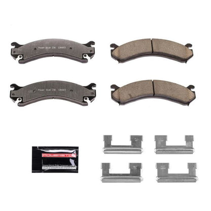 Power Stop 01-06 Chevrolet Silverado 3500 traseiro Z36 caminhão e pastilhas de freio de reboque com hardware