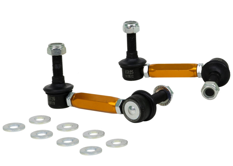 Whiteline Universal Sway Bar Link Assembly Heavy Duty Ajustable Acero Bola 115mm Tamaño