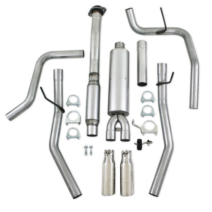 MBRP 11 Ford F-150 5.0L V8 Cat Back Aluminizado Dupla Saída Traseira Dividida