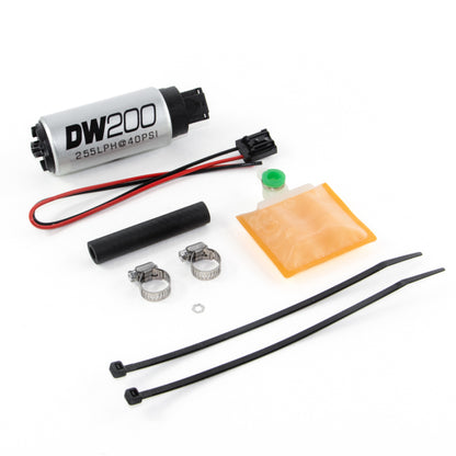 Bomba de combustível no tanque DeatschWerks 255 LPH com kit de configuração 90-94 Eclipse FWD