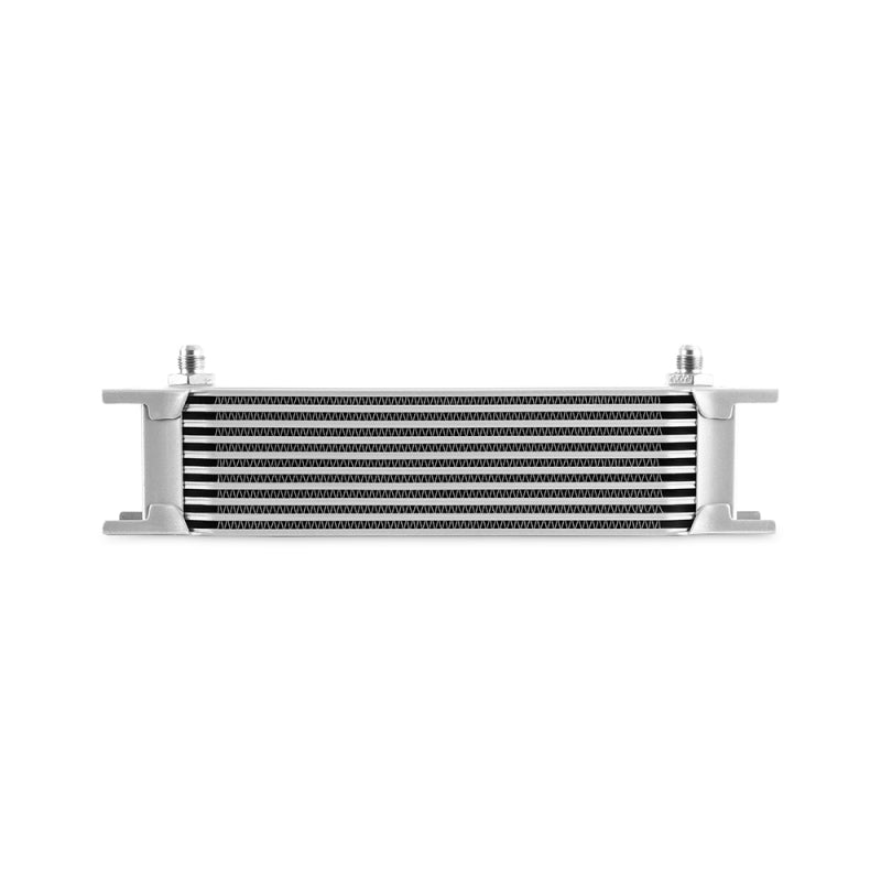 Mishimoto Universal -6AN Enfriador de aceite de 10 filas - Plata