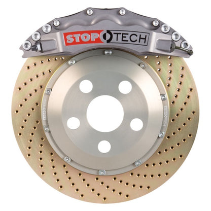 StopTech BBK 01-06 Audi All Road / 02-08 A4 Front ST-60 Trophy Caliper 355x32 Zinc Drilled Rotor