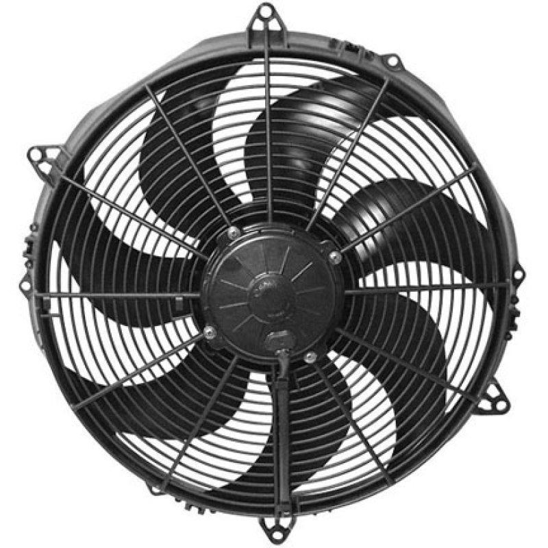 Ventilador de alto rendimiento SPAL 1876 CFM de 16 pulgadas - Tirador/Paleta (VA33-AP71/LL-65A)
