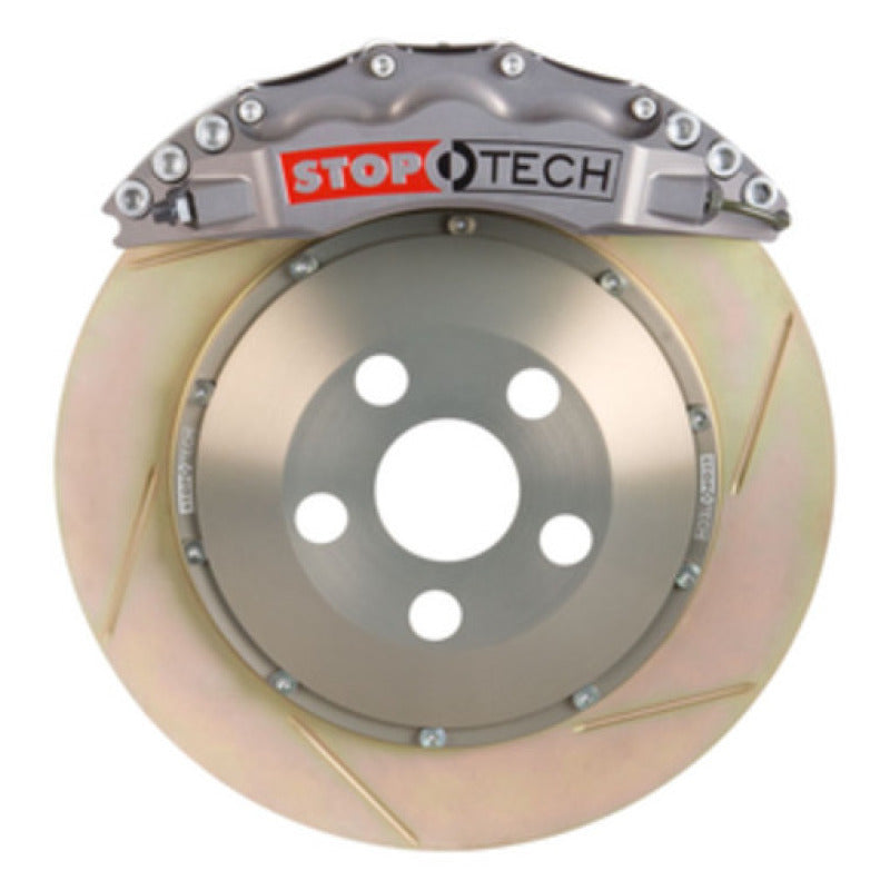 StopTech 08-13 BMW M3/11-12 1M Coupe Front BBK w/ ST-60 Trophy Calipers Zinc Slotted 380x35mm Rotors