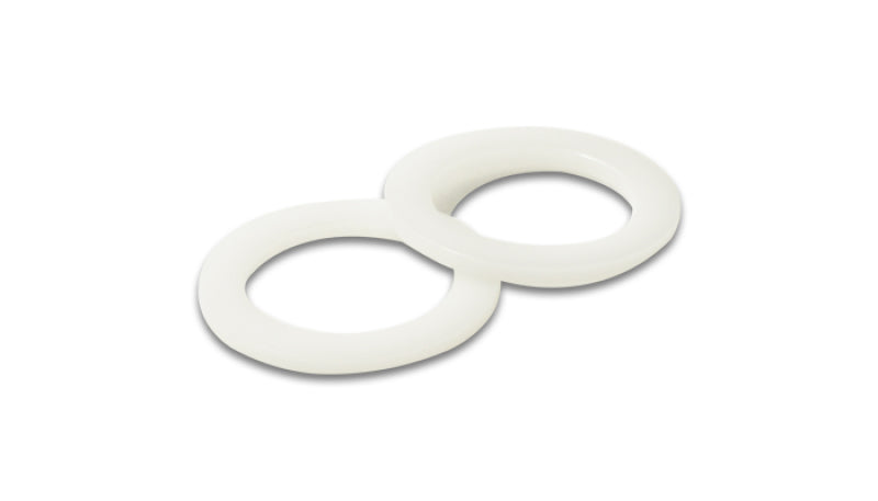 Vibrant -8AN Arandelas de PTFE para accesorios de mamparo - Par