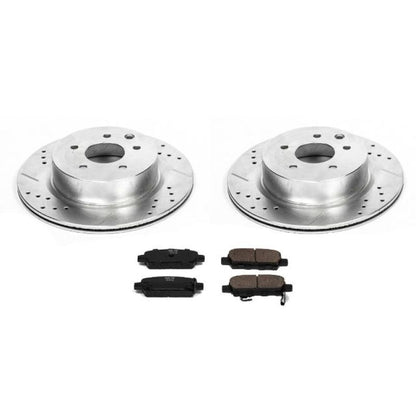 Kit de freno Power Stop 08-12 Infiniti EX35 Trasero Z23 Evolution Sport