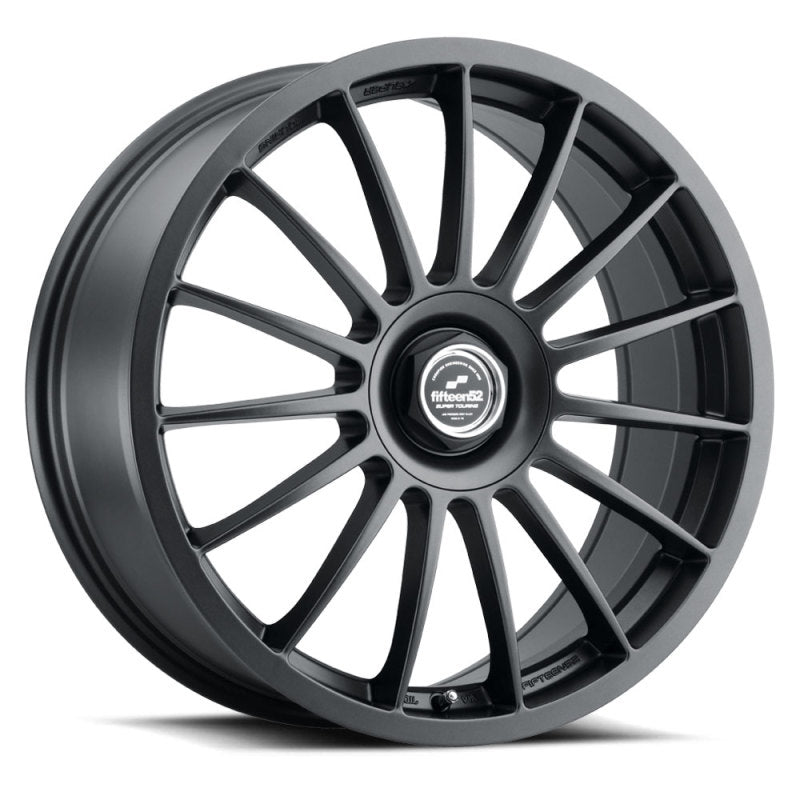 Quince52 Podium 19x8.5 5x108/5x112 45mm ET 73.1mm Rueda de grafito esmerilado con orificio central