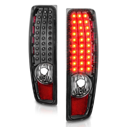 Anzo 04-10 Chevy Colorado Lanternas traseiras de LED G2 - Preto