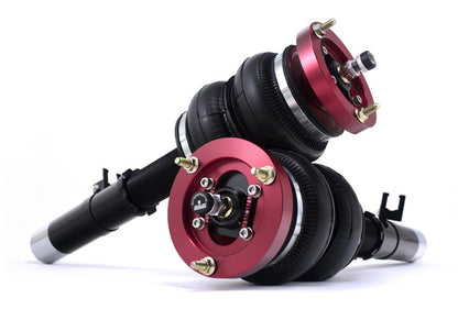 Kit dianteiro de desempenho de elevação pneumática para BMW Série 3 E30 82-93 com suportes dianteiros de 51 mm de diâmetro