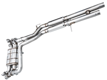 AWE Tuning 21+ Wrangler 392 Switchpath Cat-Back Exhaust- Quad BashGuards