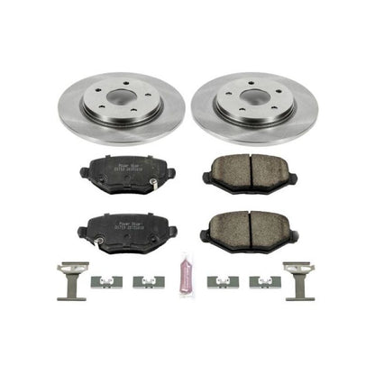 Power Stop 12-16 Chrysler Town &amp; Country Juego de frenos especiales para automóviles traseros