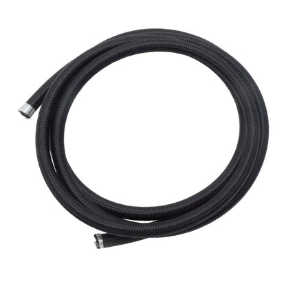 Russell Performance -6 AN ProClassic II Manguera negra (rollo de 20 pies preempaquetado)