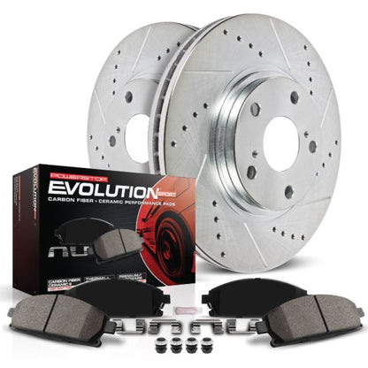 Power Stop 11-14 Acura TSX Trasero Z23 Evolution Sport Juego de frenos