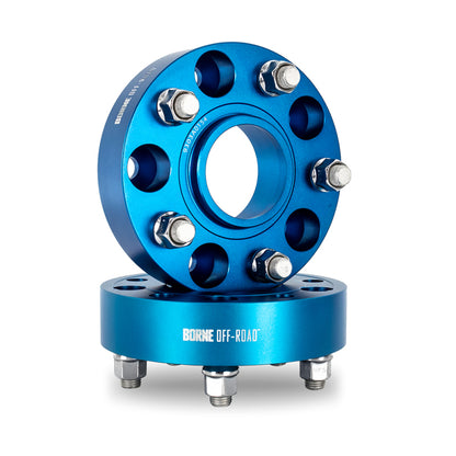 Mishimoto Wheel Spacers - 5x127 - 71.6 - 30mm - M14 - Blue